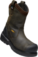 Keen Mens CSA Philadelphia Wellington Cascade Brown/Black Boot