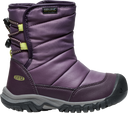 Keen Youth Black Plum/Daiquiri Green Puffrider WP Boot
