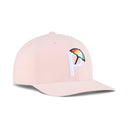 Puma Mens Pale Pink Puma x AP Seersucker 6 Panel Hat
