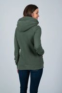Wanakome Ladies Moss Green Artemis Hoodie