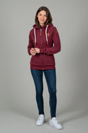 Wanakome Ladies Grape Hera Full Zip Hoodie