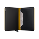 Secrid Slimwallet Matte Black Ochre