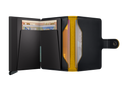 Secrid Miniwallet Matte Black-Ochre