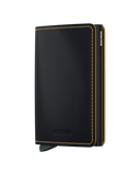 Secrid Slimwallet Matte Black Ochre