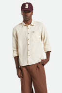 Brixton Mens Whitecap Hasting Lightweight Flannel